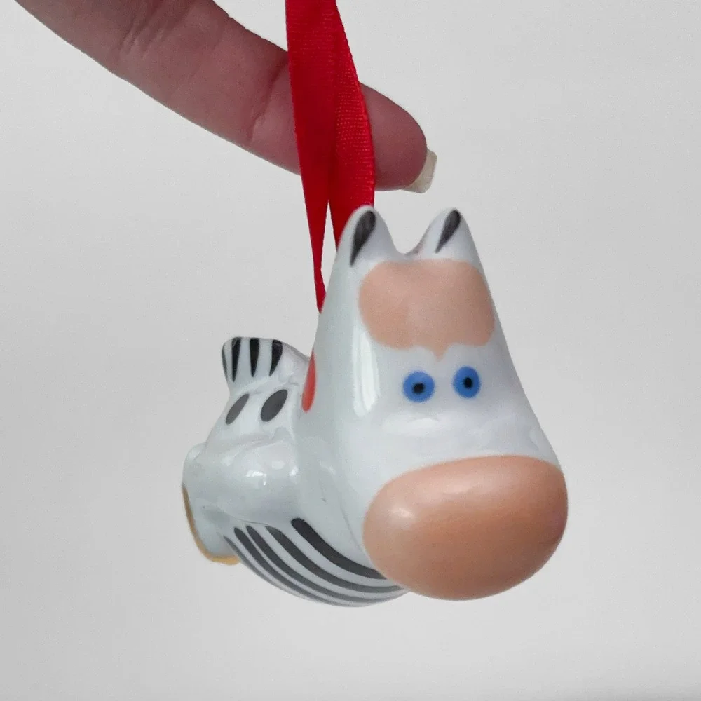 VTG Villeroy & Boch Animal Park Benedikt Porcelain Flying Hippo Ornament